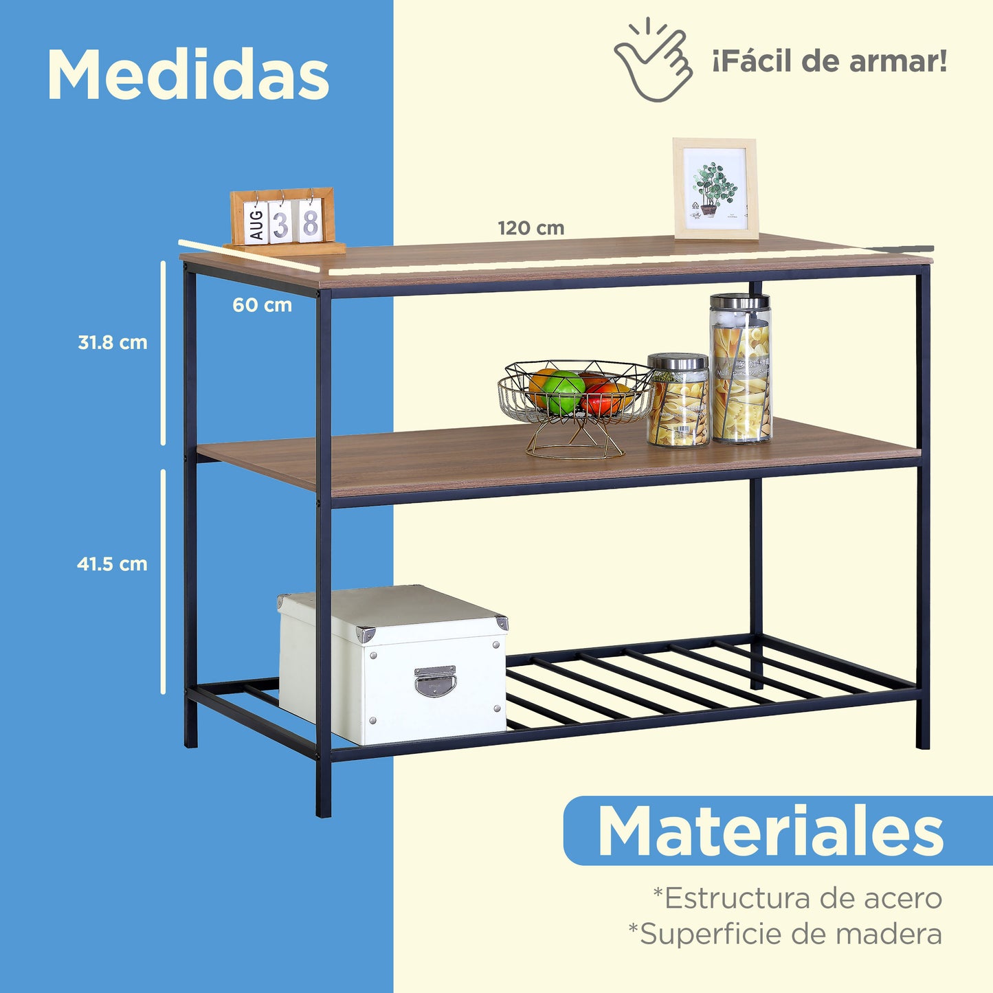 ISLA DE COCINA MIAMI