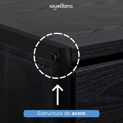 COMODA LIMA BLACK