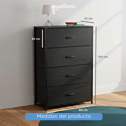 COMODA LIMA BLACK