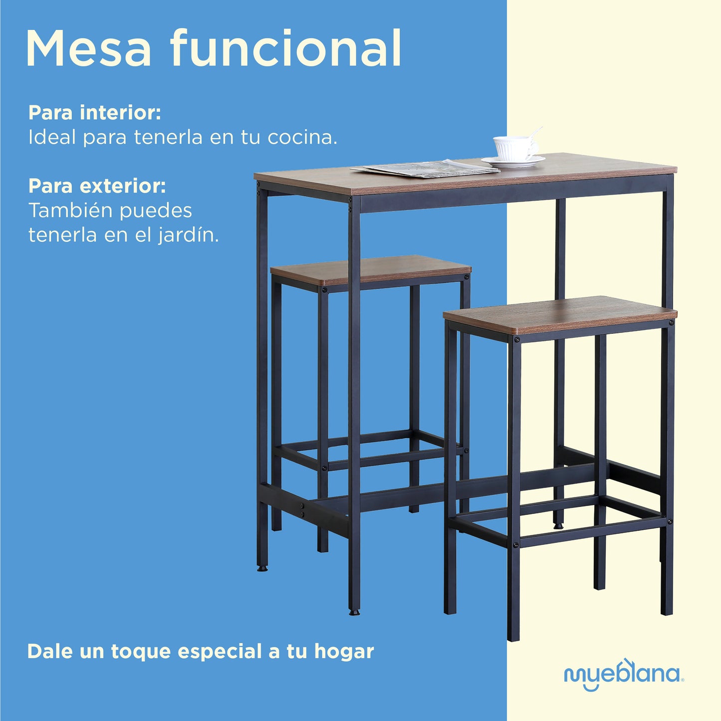 MESA DE BARRA ISTANBUL