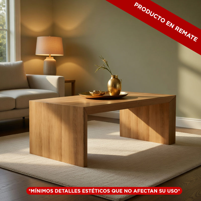 Mesa de Centro Brown Oak en remate