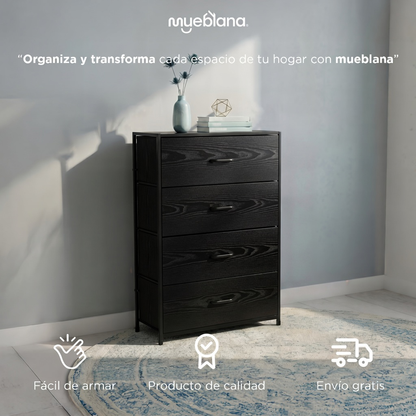 COMODA LIMA BLACK