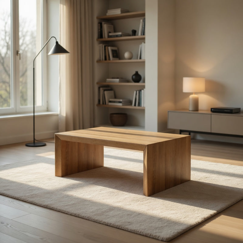 Mesa de Centro Brown Oak en remate