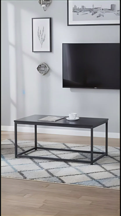 MESA DE CENTRO TUCSON NEGRO